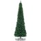 Costway 5'/6'/7'/8' /9' PVC Artificial Pencil Christmas Tree Slim Green